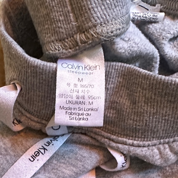 Calvin Klein Heather Gray Lounge Set - Picture 3 of 4